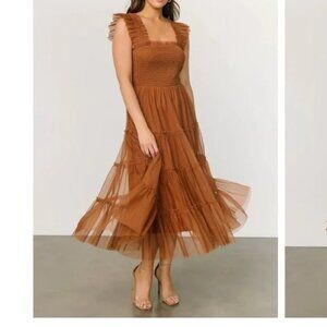 Baltic Born Emma Smocked Tulle Dress